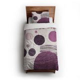 Charl Violet twin-xl - cotton - White Backing