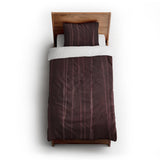 Felix Bleach Dye Burgandy twin-xl - cotton - White Backing