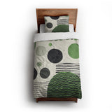 Charl Green twin-xl - cotton - White Backing
