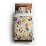 Milana Ivory Gold twin-xl - cotton - White Backing