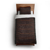 Kepler Bronze & Rust twin-xl - cotton - White Backing