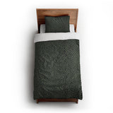 Kiva Green twin-xl - cotton - White Backing