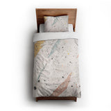 Stephanie Ivory Polychrome twin-xl - cotton - White Backing