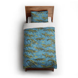 Gator Swamp twin-xl - cotton - White Backing