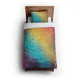 Shasta Multicolor twin-xl - cotton - White Backing
