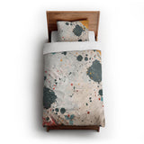 Colin Paint Splatter Multicolor twin-xl - cotton - White Backing
