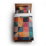 Faraz Multicolor twin-xl - cotton - White Backing