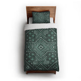 Durand Deep Turquoise twin-xl - cotton - White Backing