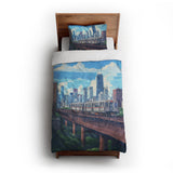 Chicago Metro twin-xl - cotton - White Backing