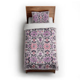 Corriana Pink & Purple twin-xl - cotton - White Backing