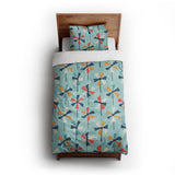 Breezy Pinwheels twin-xl - cotton - White Backing