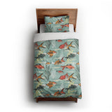 Fish Tank twin-xl - cotton - White Backing