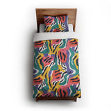 Lorenza Multicolor twin-xl - cotton - White Backing