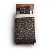 Bokeh at Night twin-xl - cotton - White Backing