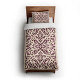 Floranna Ivory & Wine twin-xl - cotton - White Backing