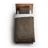 Terlingua Rust & Palladium twin-xl - cotton - White Backing