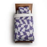 Twyla Checkered Periwinkle twin-xl - cotton - White Backing