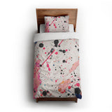 Kayla Paint Splatter twin-xl - cotton - White Backing