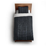 Felix Bleach Dye Navy twin-xl - cotton - White Backing