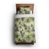 Mountain Bike Park twin-xl - cotton - White Backing