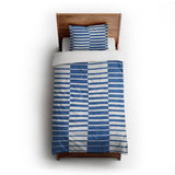 Spectra Blue twin-xl - cotton - White Backing