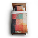 Cadence Multicolor twin-xl - cotton - White Backing