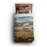 Vermont Spring Farmlife twin-xl - cotton - White Backing