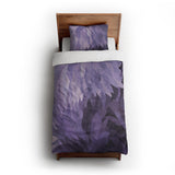 Dianthus Purple twin-xl - cotton - White Backing