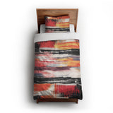 Jörgan Red & Black twin-xl - cotton - White Backing