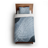 Elowin Blue twin-xl - cotton - White Backing