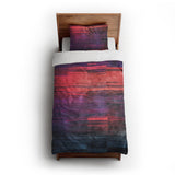 Astrid Plum twin-xl - cotton - White Backing