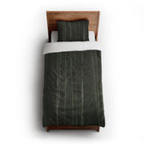 Felix Bleach Dye Olive Green twin-xl - cotton - White Backing