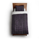 Felix Bleach Dye Deep Purple twin-xl - cotton - White Backing