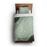 Elowin Green twin-xl - cotton - White Backing
