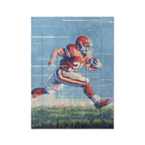 8 Bit Running Back in Twin XL (68" x 92") Size