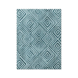 Hoffman Teal in Twin XL (68" x 92") Size