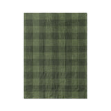 Buffalo Plaid Dark Olive in Twin XL (68" x 92") Size
