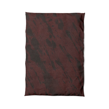 Hurley Splatter Dye Burgandy in Twin XL (68" x 92") Size