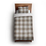 Buffalo Plaid Light Cedar Brown in Twin XL (68" x 92") Size