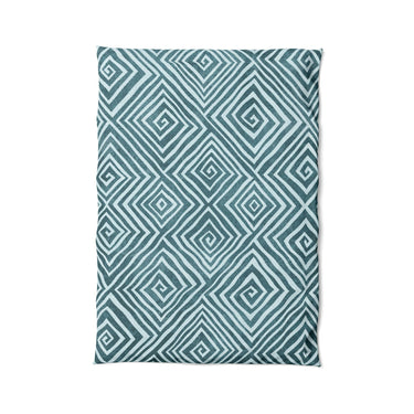 Hoffman Teal in Twin XL (68" x 92") Size