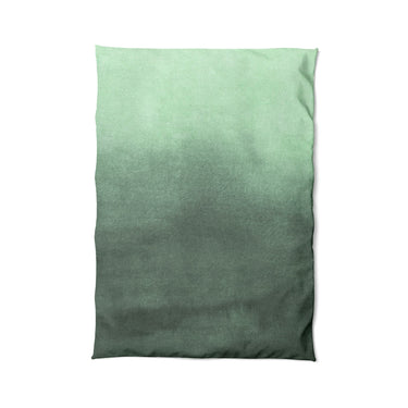 Kieran Watercolor Green Ombre in Twin XL (68" x 92") Size