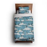 Arctic Penguins in Twin XL (68" x 92") Size