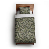 Duck Camo Green in Twin XL (68" x 92") Size