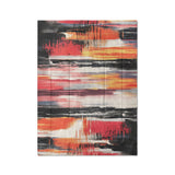 Jörgan Red & Black in Twin XL (68" x 92") Size