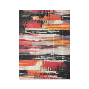 Jörgan Red & Black in Twin XL (68" x 92") Size