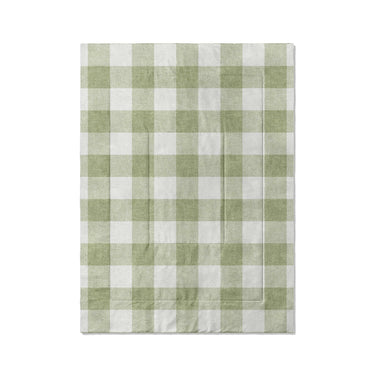 Buffalo Plaid Light Sage in Twin XL (68" x 92") Size