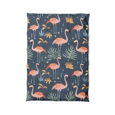 Flamingo Paradise in Twin XL (68" x 92") Size