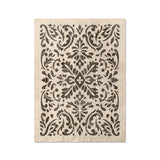 Floranna Ivory & Black in Twin XL (68" x 92") Size