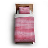 Ophelia Watercolor Pink Balayage in Twin XL (68" x 92") Size