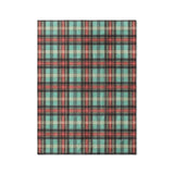 Ferguson Plaid Teal Red in Twin XL (68" x 92") Size